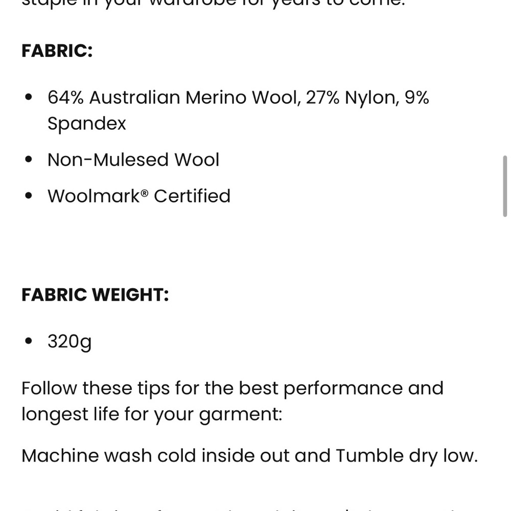Small Woolx Harlowe Short Sleeve merino Dress - Picture 7 of 11
